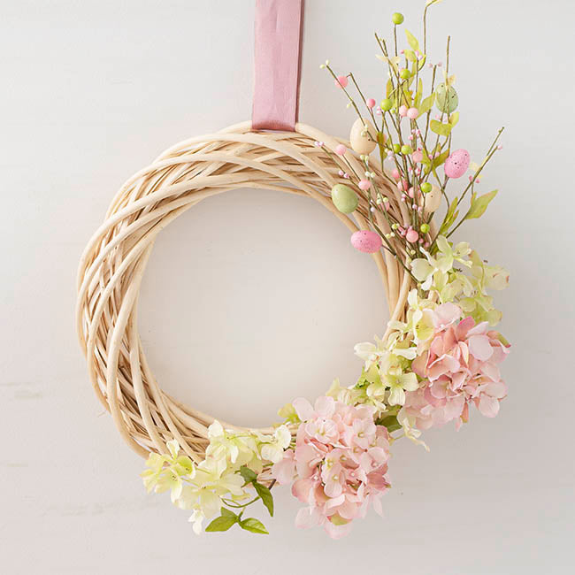 Willow Wreath Natural (40cmD)