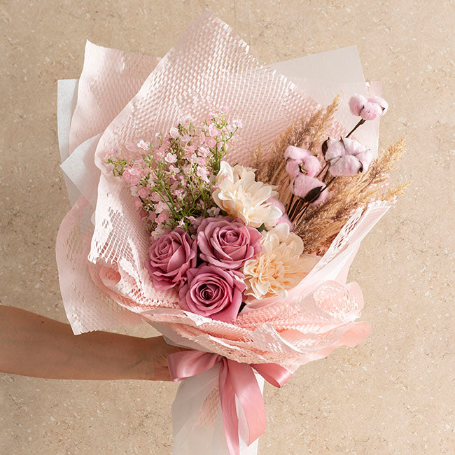 Kraft Paper Honeycomb Expandable Sheet PK50 Pink (50x50cm)