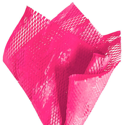 Kraft Paper Honeycomb Expandable Sheet PK50 HPink (50x50cm)