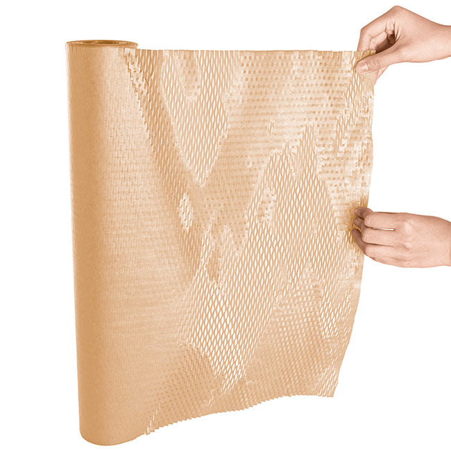 Kraft Paper Honeycomb Expandable Roll Brown (50cmx30m)