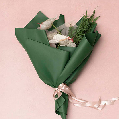 Kraft Paper Coloured 80gsm Moss Green Pack 100 (50x70cm)