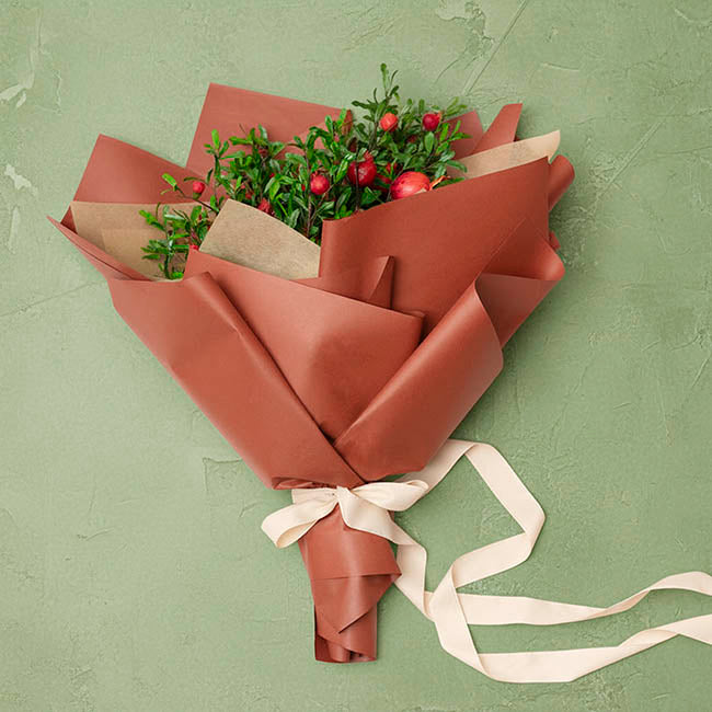 Kraft Paper Coloured 80gsm Burnt Ochre Pack 100 (50x70cm)