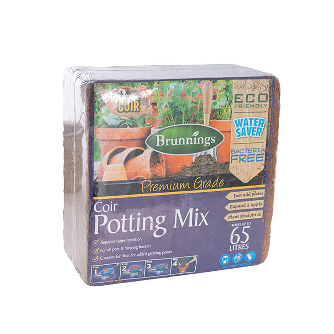 Coir Peat Block Potting Mix 65L