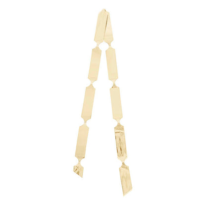 Ribbon Pull Bow Pom Pom Metallic Gold (32mmx12.5cm) Pack 5