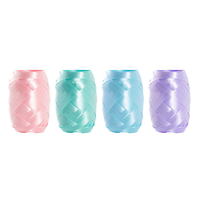 Curling Ribbon & Bows Gift Wrap Finishing Set Pastels