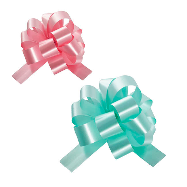 Curling Ribbon & Bows Gift Wrap Finishing Set Pastels