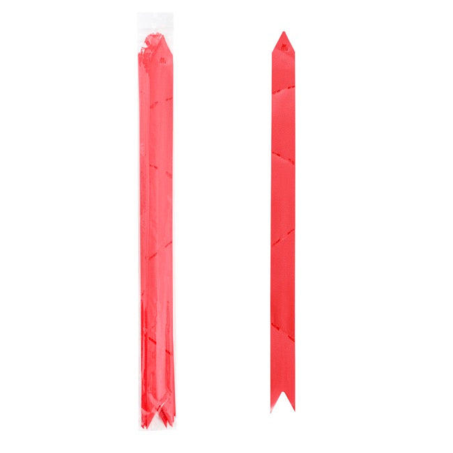 Ribbon Pull Bow Red (32mmx53cm) Pack 25