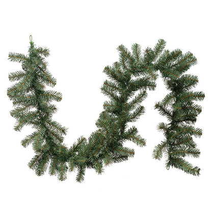 Classic Christmas Pine Garland Green (185cmL)