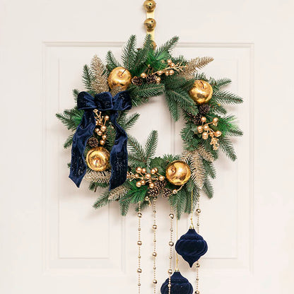 Forest Christmas Pine Wreath Deep Green (45cmD)