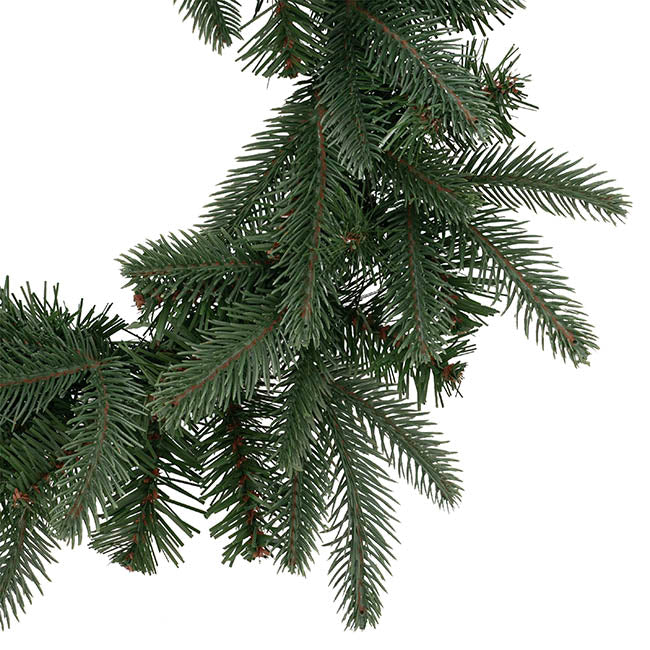 Forest Christmas Pine Wreath Deep Green (45cmD)