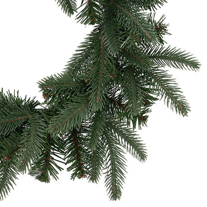 Forest Christmas Pine Wreath Deep Green (45cmD)