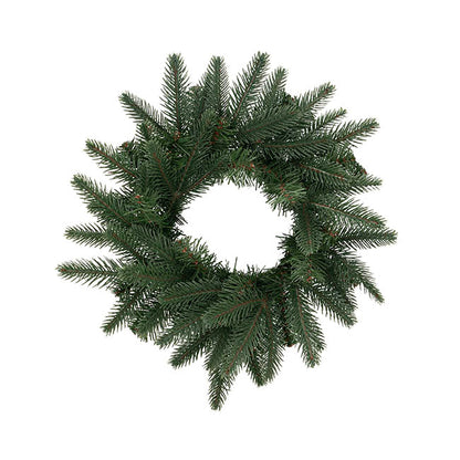 Forest Christmas Pine Wreath Deep Green (35cmD)