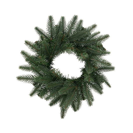 Forest Christmas Pine Wreath Deep Green (35cmD)