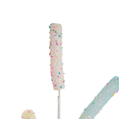 Donut Stick Spray w Sprinkles Multi (64cmH)