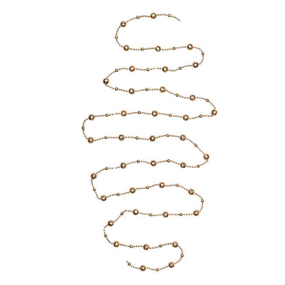 Beaded Garland Champagne (14mmDx270cmL)