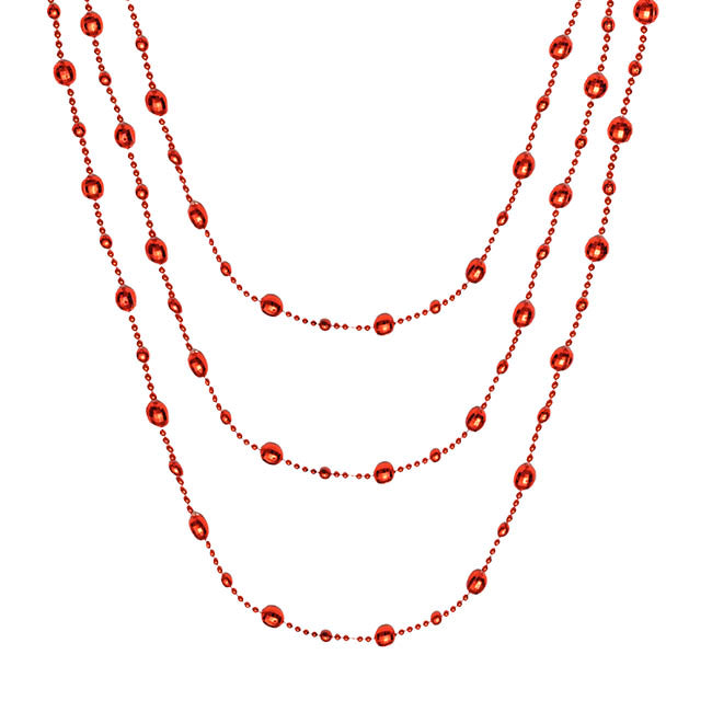 Beaded Garland Red (14mmDx270cmL)