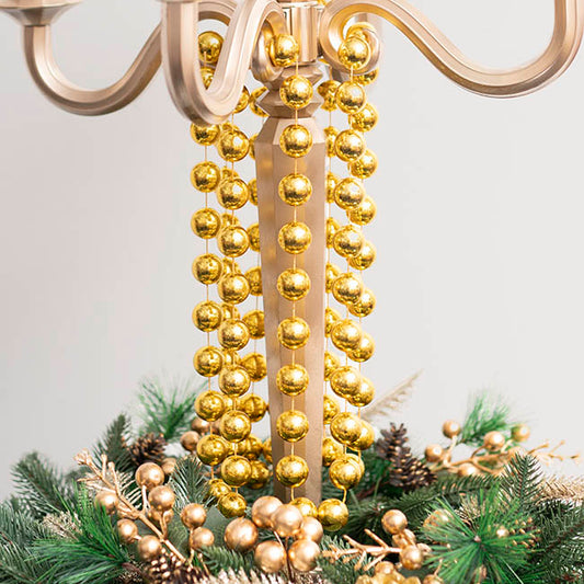 Large Beaded Garland Gold (2cmDx270cmL)