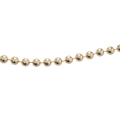 Beaded Garland Roll Champagne (12mmDx6mL)