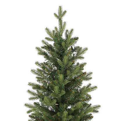 Forest Pine Pre-Lit Slim Christmas Tree Green (71Wx215cmH)