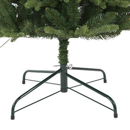 Forest Pine Pre-Lit Slim Christmas Tree Green (71Wx215cmH)