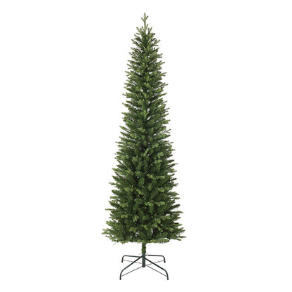 Forest Pine Pre-Lit Slim Christmas Tree Green (71Wx215cmH)