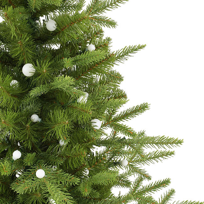 Vienna Pine Pre-Lit Potted Christmas Tree Green (76Wx122cmH)