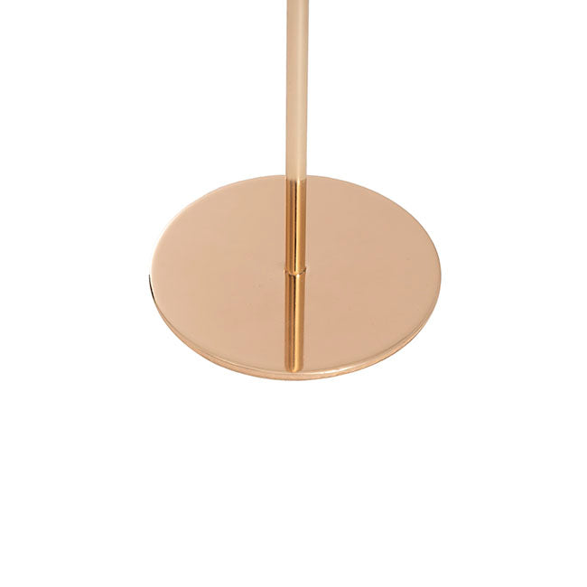 Elegant Single Taper Candle Holder Stand Gold (8x33cmH)