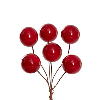 Mini Berry Picks Pack 24 Red (2cmDx9cmH)