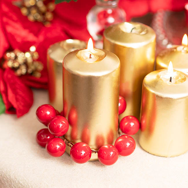 Mini Berry Picks Pack 24 Red (2cmDx9cmH)