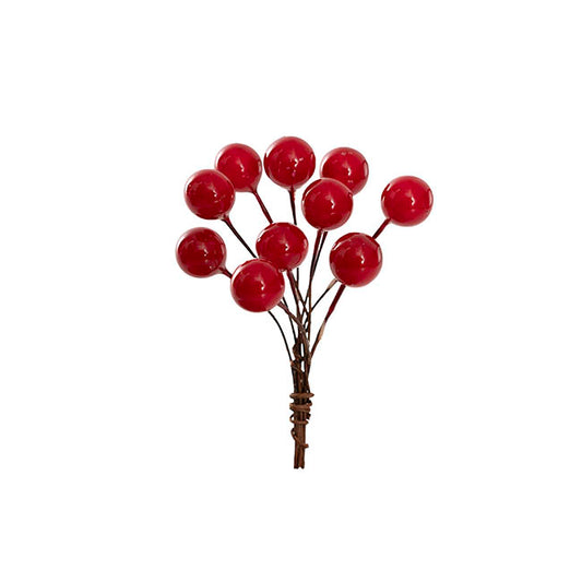 Mini Berry Picks Pack 50 Red (1.2cmDx9cmH)