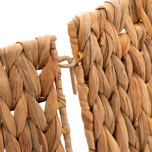 Tree Skirt Hyacinth Natural Beige (47.5cmx66cmx24cmH)