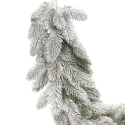 Forest Snow Pine Garland Real Touch White (220cmL)