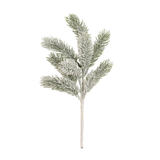 Forest Snow Pine Spray Real Touch White (36cmH)
