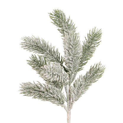 Forest Snow Pine Spray Real Touch White (36cmH)