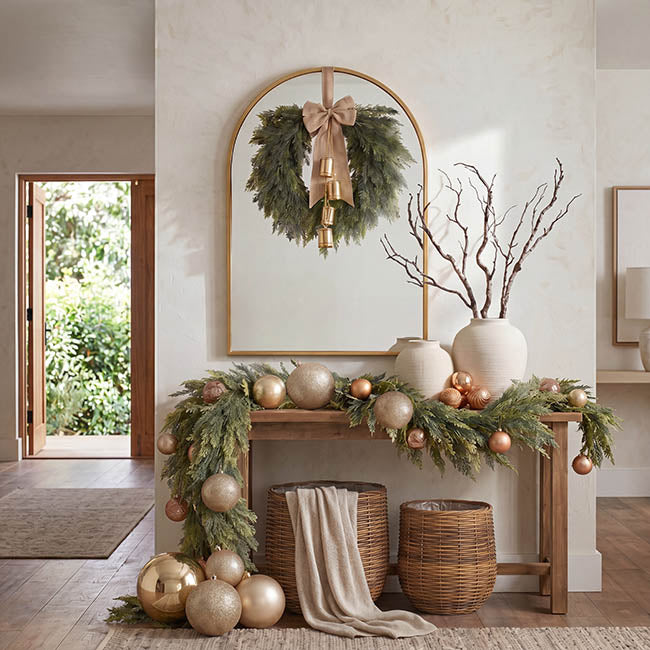 Cypress Pine Garland Real Touch Green (150cmL)