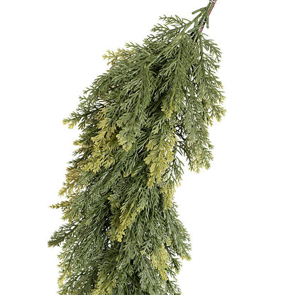 Cypress Pine Garland Real Touch Green (150cmL)