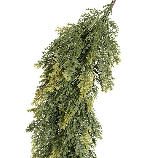 Cypress Pine Garland Real Touch Green (150cmL)