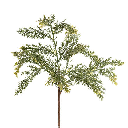 Cypress Pine Spray Real Touch Green (36cmH)