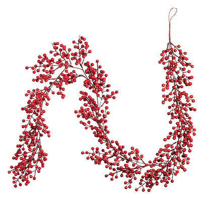 Traditional Berry Garland Red (180cmL)