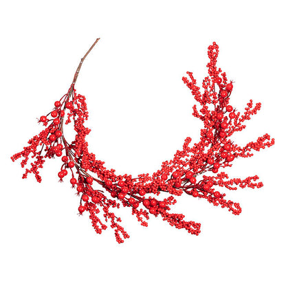 Cascading Mixed Berry Spray Red (102cmL)