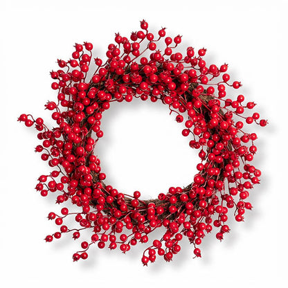 Lush Berry Wreath Red (45cmD)