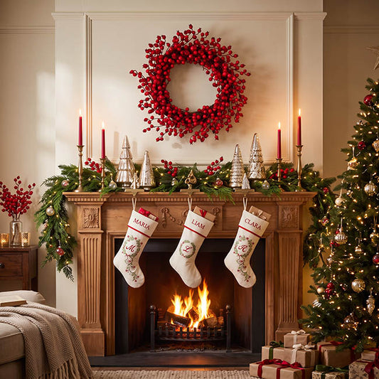 Lush Berry Wreath Red (45cmD)