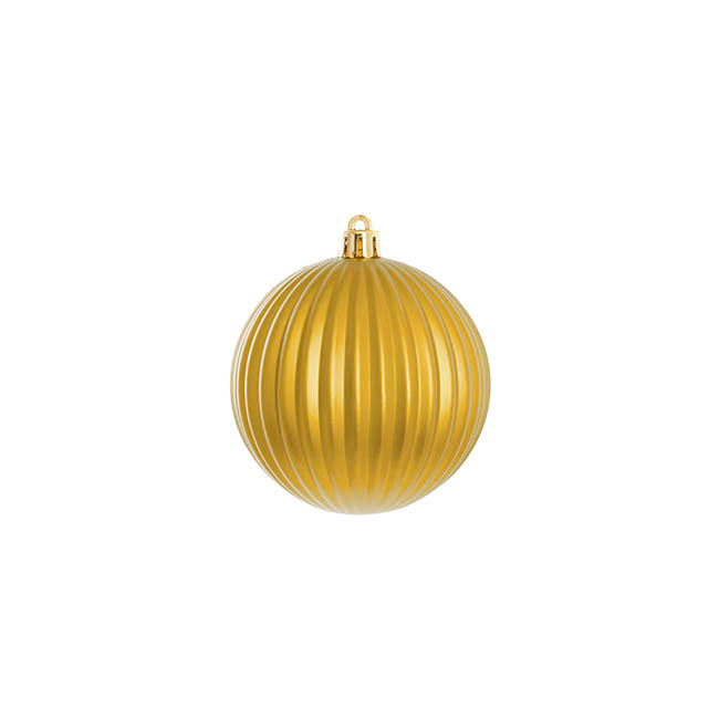 Decorative Assorted Hanging Baubles Set 24 Gold (8cmD)