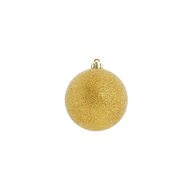 Decorative Assorted Hanging Baubles Set 24 Gold (8cmD)