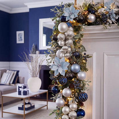 Blueberry Gumnut Pine Garland Green (150cmL)
