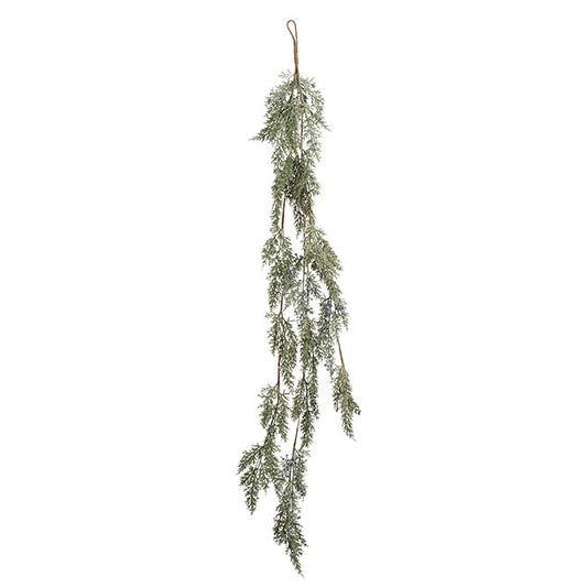Cedar Pine & Berry Draping Garland Green (120cmL)