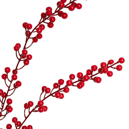 Lush Berry Spray Red (92cmH)
