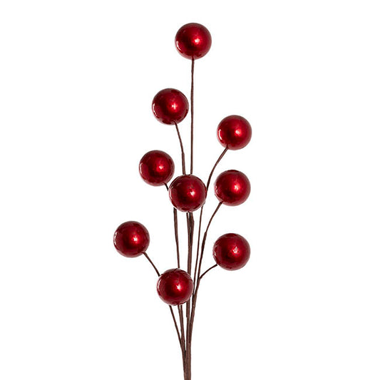 Giant Berry Spray Dark Red (72cmH)