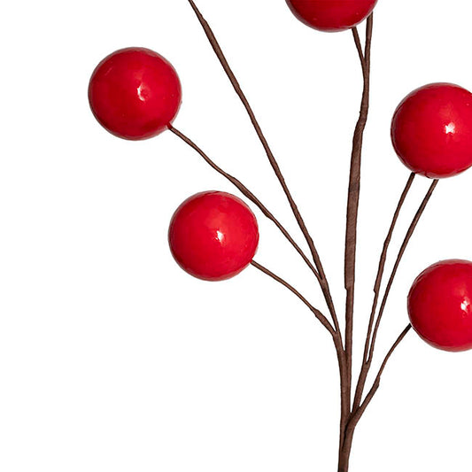 Giant Berry Spray Red (72cmH)