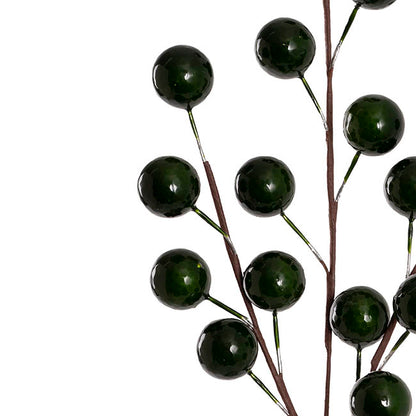 Large Berry Spray Fern Green (65cmH)